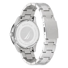 PACIFIC BEACH STAINLESS STEEL 3-HAND WATCH,Multi,large