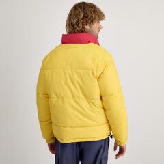 Reversible Mock-Neck Puffer Jacket,J Navy,large