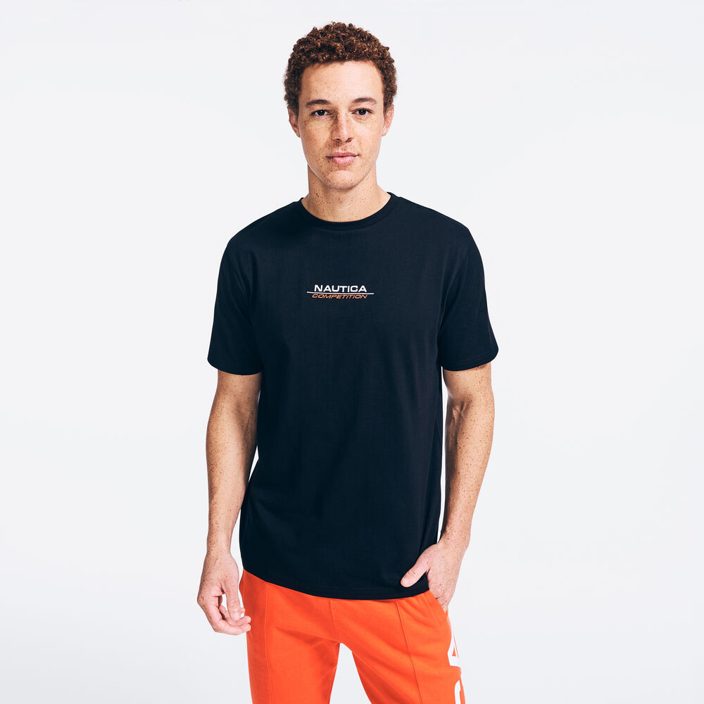 COMPETITION LOGO GRAPHIC T-SHIRT,True Black,large