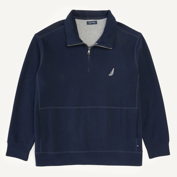 BIG & TALL QUARTER-ZIP SWEATSHIRT