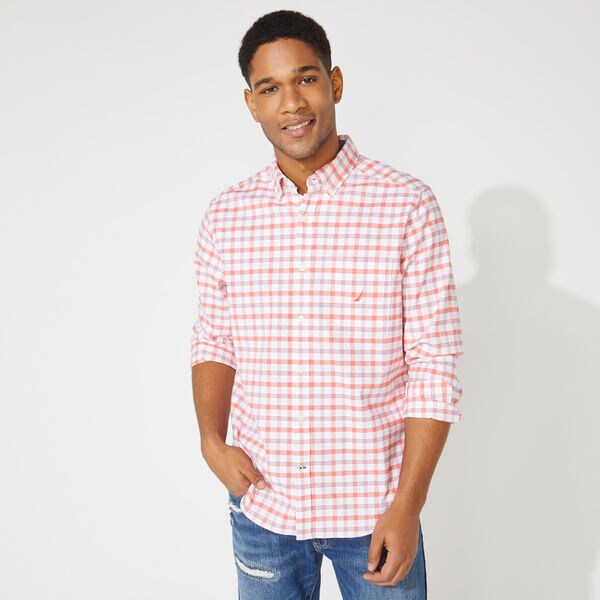 Mens Big And Tall Button Front Shirts Nautica