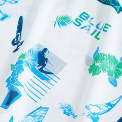 CLASSIC FIT PRINT POLO,Bright White,large