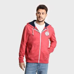 Artist Series brand icon Logo Full Zip Hoodie,Coral Cape,large