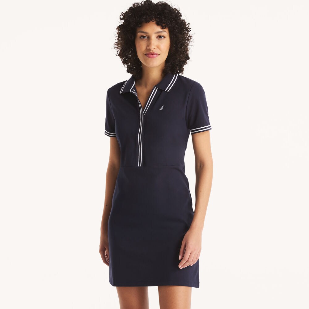 Deck Polo Dress,Navy,large