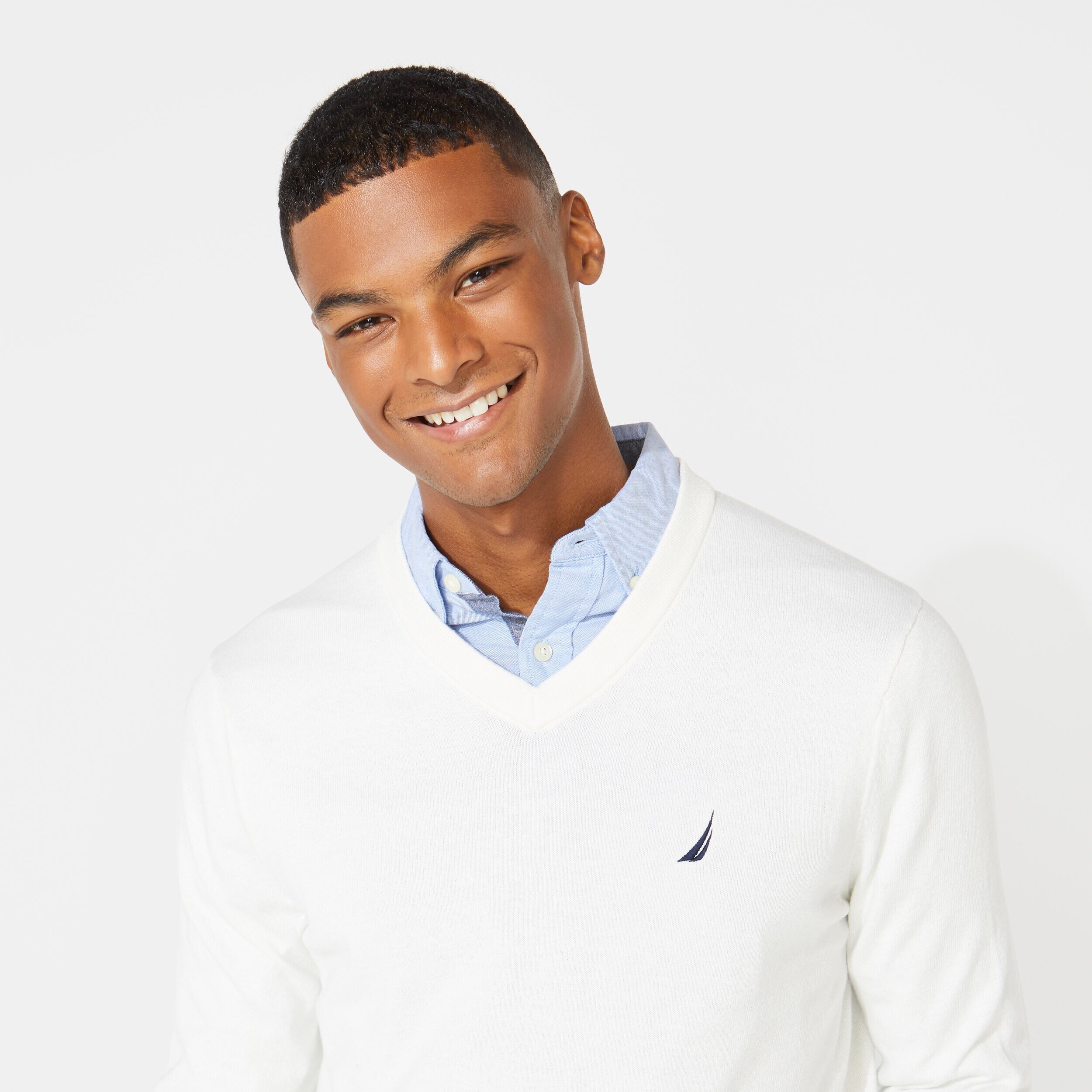NAVTECH V-NECK SWEATER | Nautica