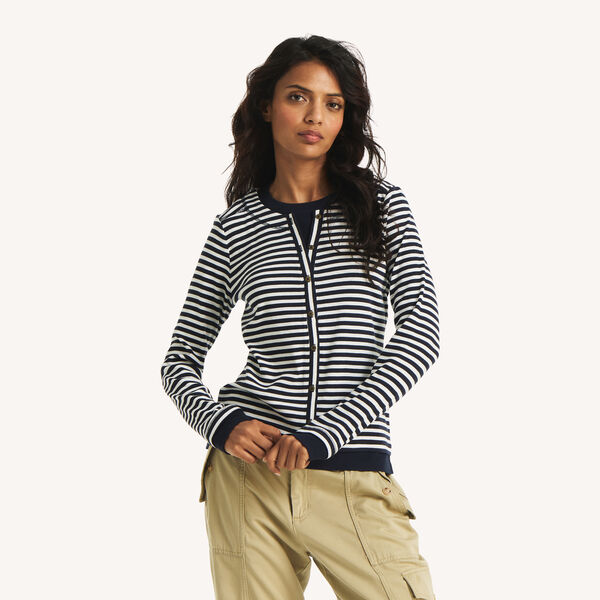 Striped  Cardigan