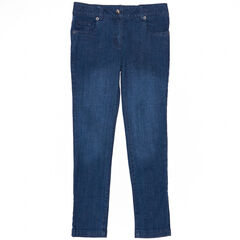 Little Girls' Classic Skinny Jeans (2T-7),Workshirt Blue,large