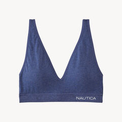 Seamless Heather Bra, 3-Pack,Workshirt Blue,large
