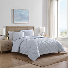 Windsor Blue Full/Queen Comforter & Sham Set,Navy Dusk,large