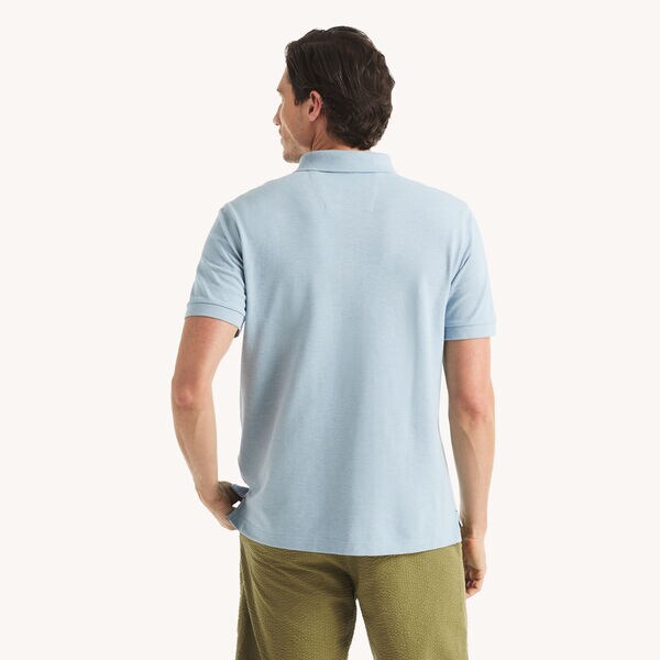 Classic Fit Heather Deck Polo