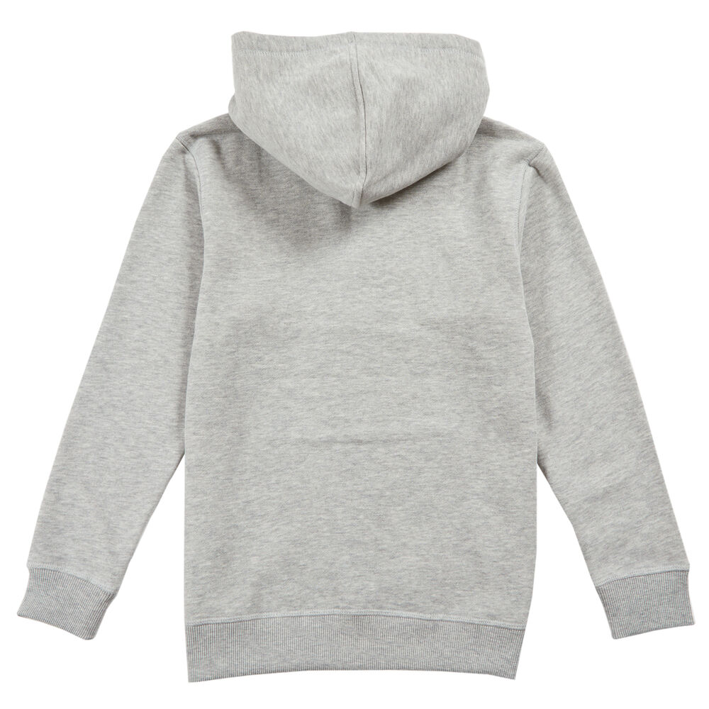 Boys' Full-Zip Hoodie,Grey Heather,large