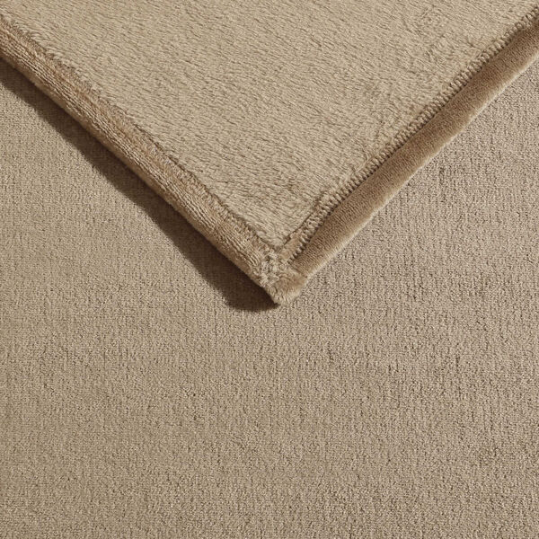 Soft Tides Brown King Blanket