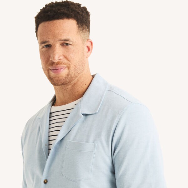 Big & Tall Classic Fit Button-Front Polo