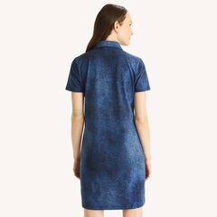 Deck Polo Dress,Admiral Blue,large