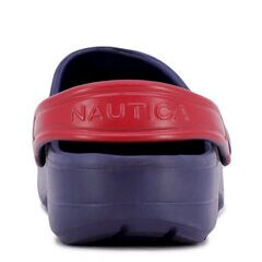 Embossed Striped Logo Slide Sandal,Oyster Bay Blue,large