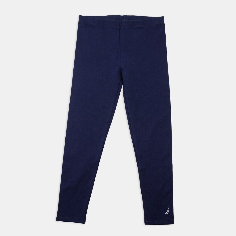 TODDLER GIRLS' SOLID LEGGING (2T-4T),Navy,large