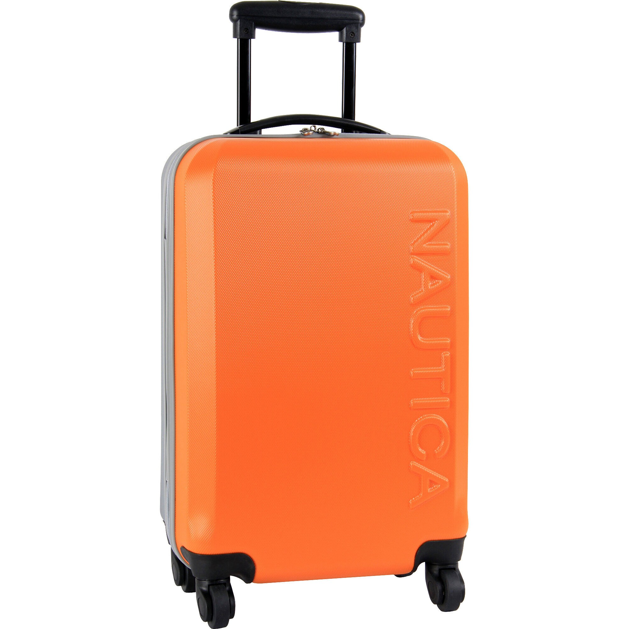 Ahoy Hardside 21" Rolling Carry-On Luggage,Navigator Orange,large