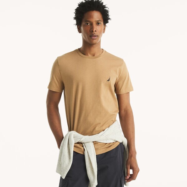Heather Crewneck Deck T-Shirt