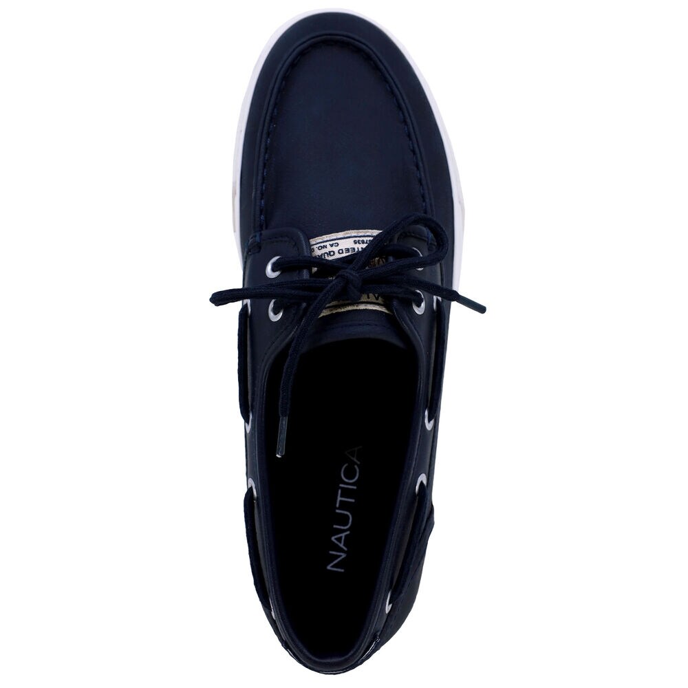 SPINNAKER BOAT SHOE,Navy,large
