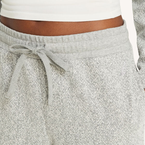Straight Leg Jacquard Pull-On Pant