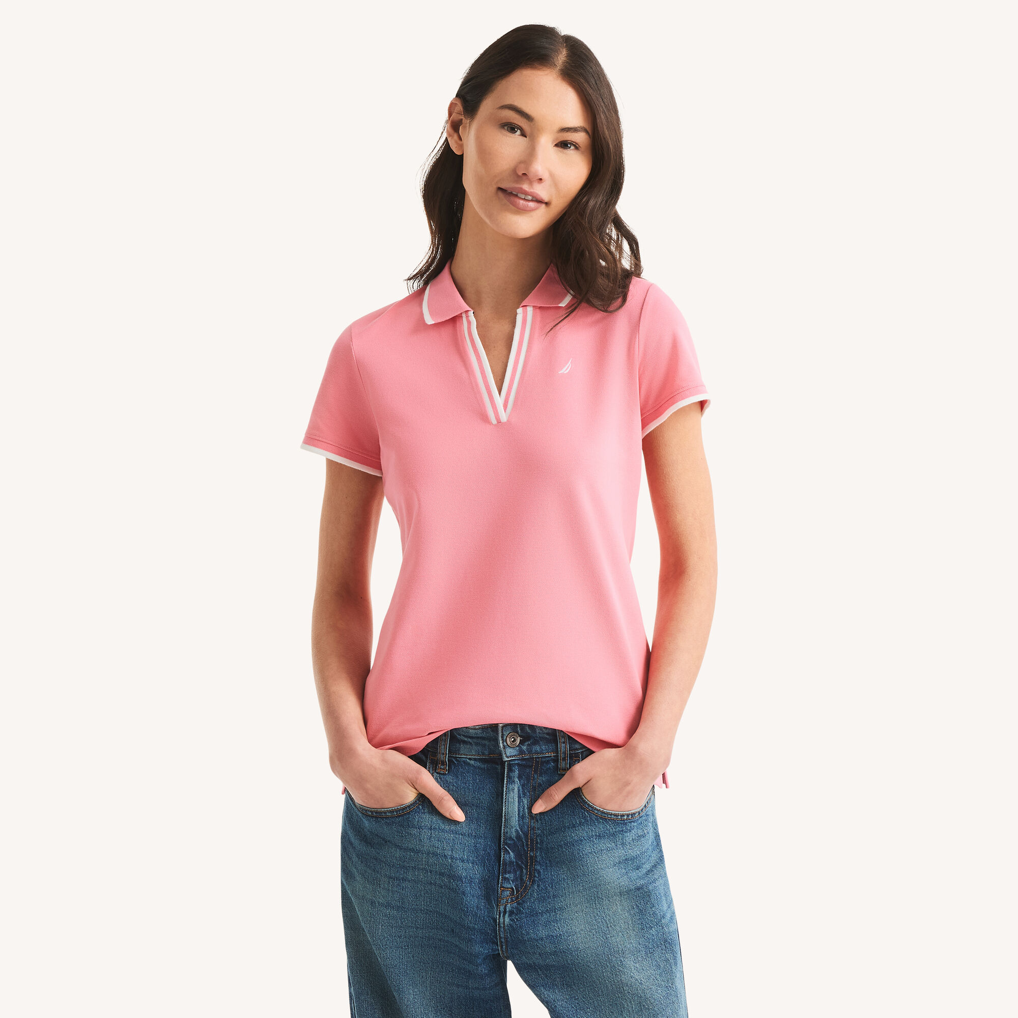 Deck Polo,Melonberry,large