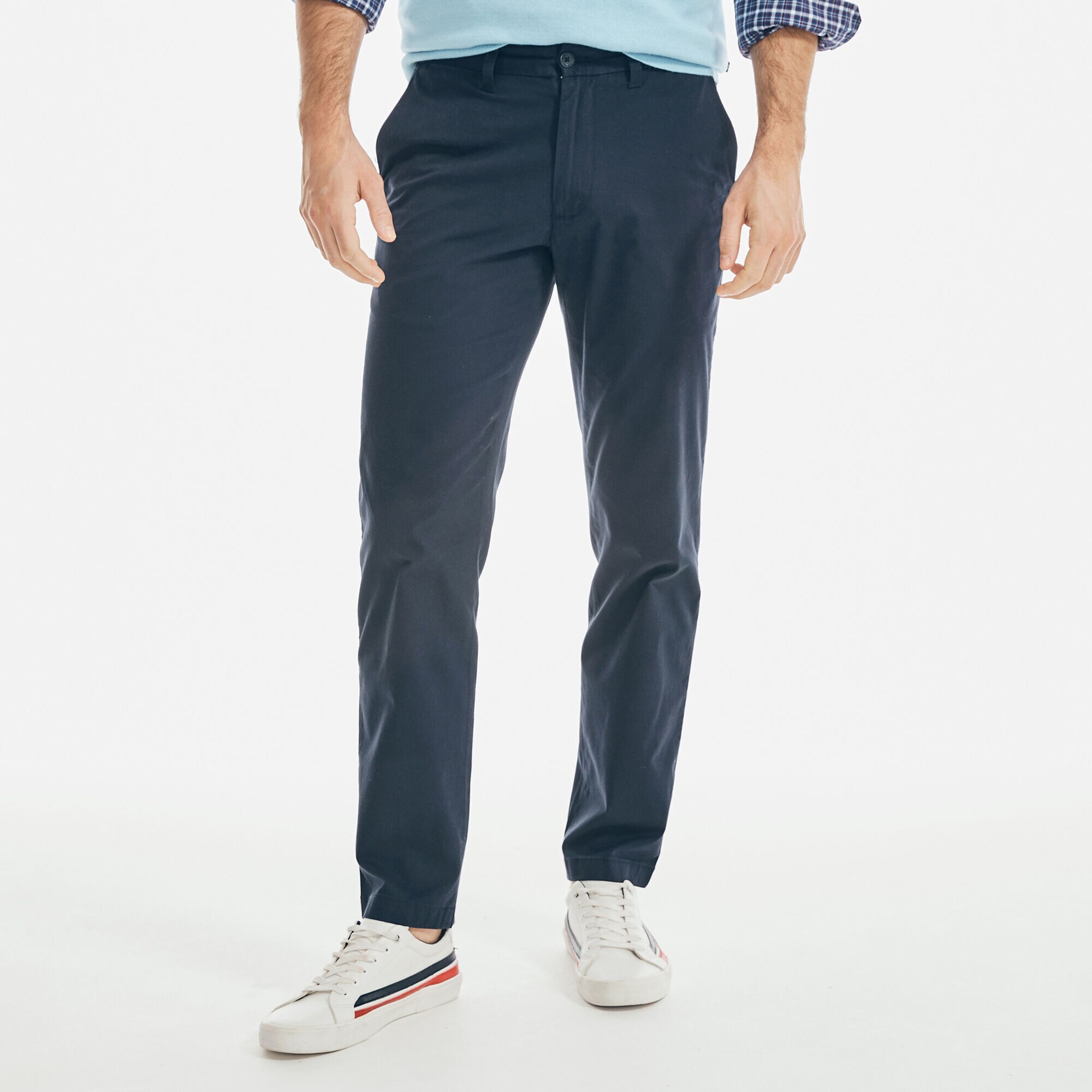 CLASSIC FIT PERFORMANCE PANT,Navy,large