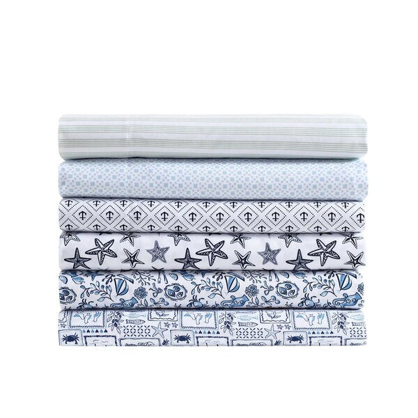 Saltwater Stars Blue Full Sheet Set