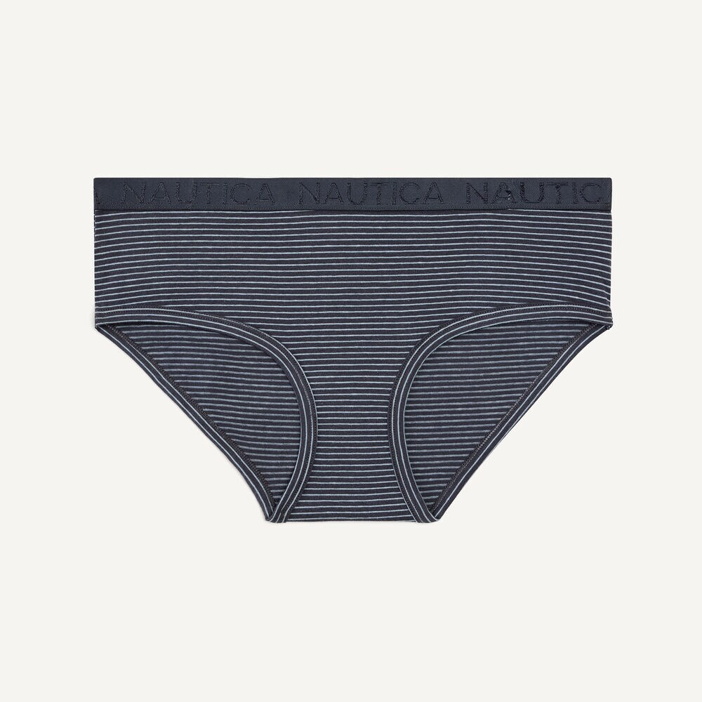Stretch-Cotton Hipster Brief, 5-Pack,Black,large