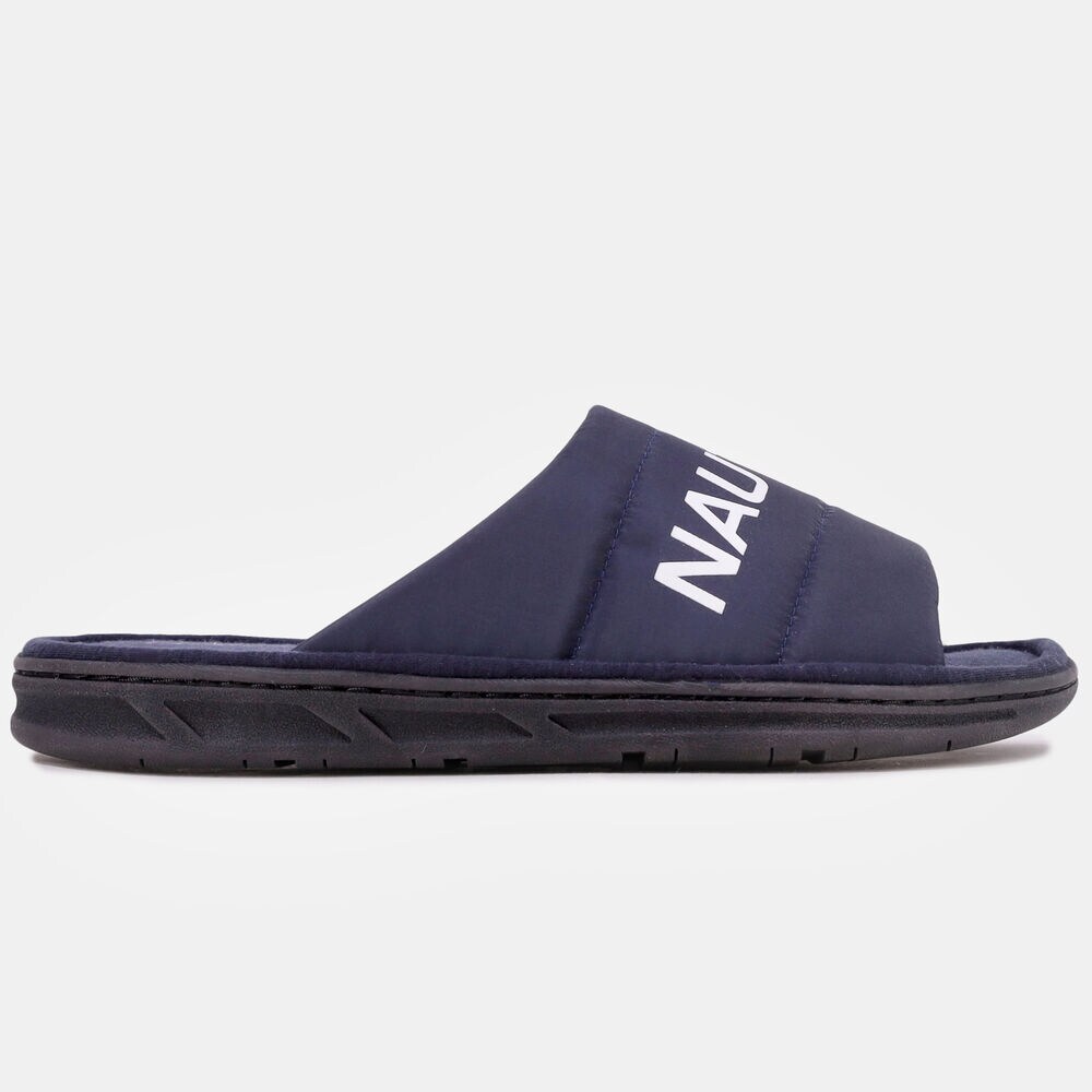 LOGO EMBOSSED SLIDE SANDAL,Ice Blue,large