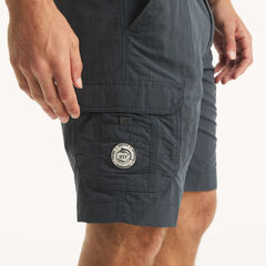 Nautica OTF 10" Cargo Short,Ice Blue,large