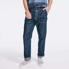 NAUTICA JEANS CO. RELAXED FIT UTILITY DENIM,Peacoat,large