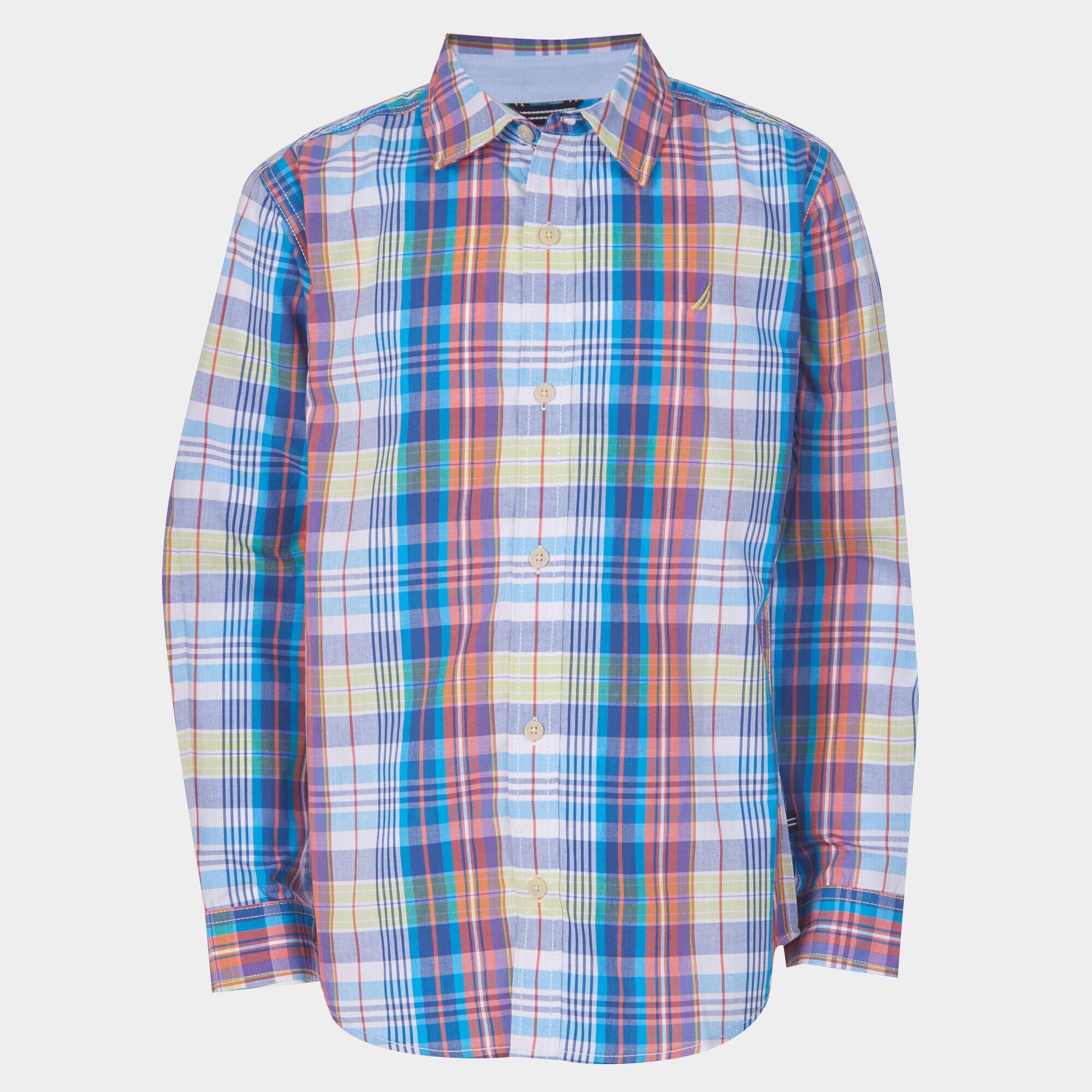 LITTLE BOYS' MAURICIO PLAID WOVEN SHIRT (4-7),Tillman Bay,large