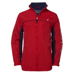BOYS' BRAND ICON JACKET (8-20),Melonberry,large