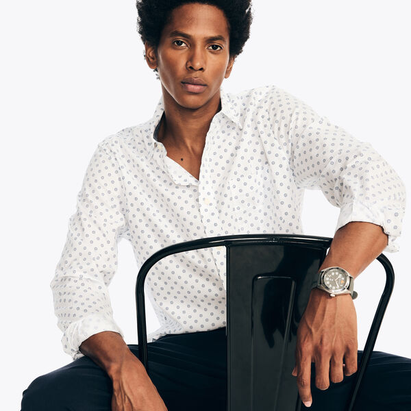 Printed Poplin Shirt