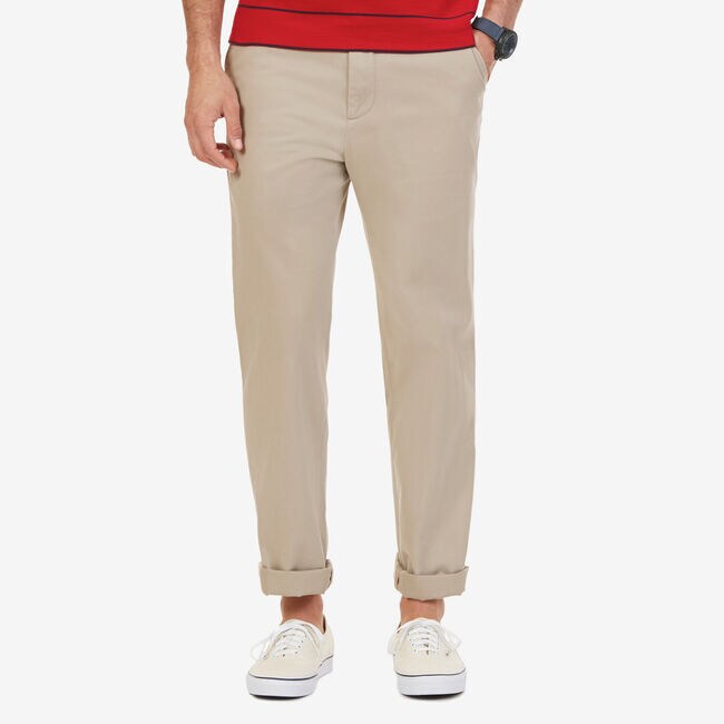 Big Tall True Khaki Flat Front Pants Nautica