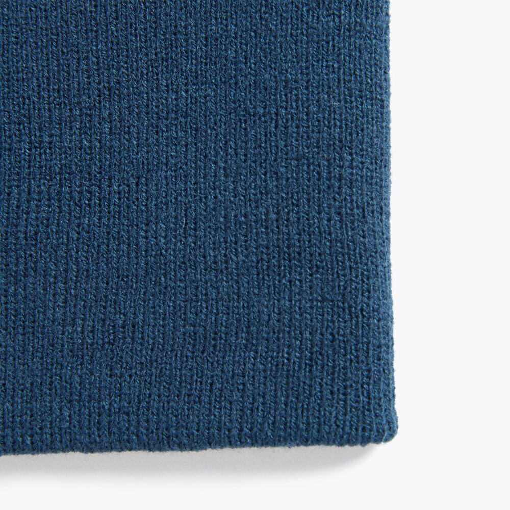 BRAND ICON KNIT HAT,Deep Dive Wash,large