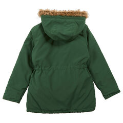 Little Girls' 3-in-1 Parka Jacket (4-6X),Olive,large