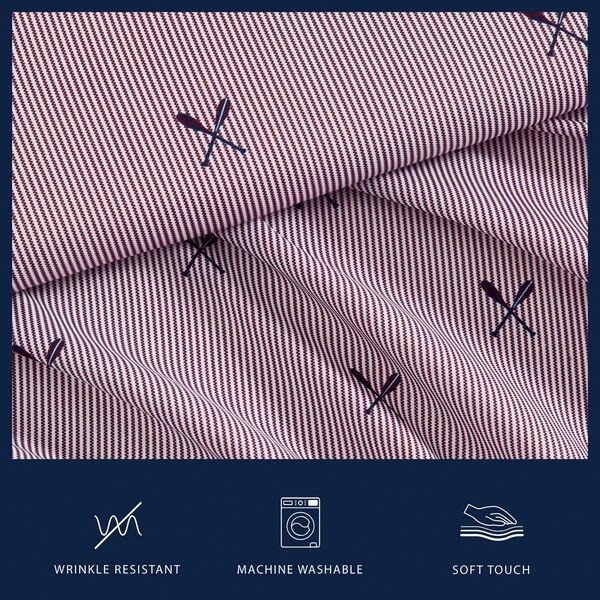 Coxswain Stripe Blue Full Sheet Set