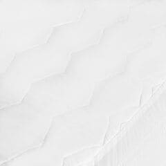 Hypoallergenic Twin Mattress Cover,Bright White,large