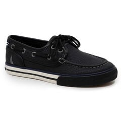 BOY'S SPINNAKER BOAT SHOE,Charcoal,large