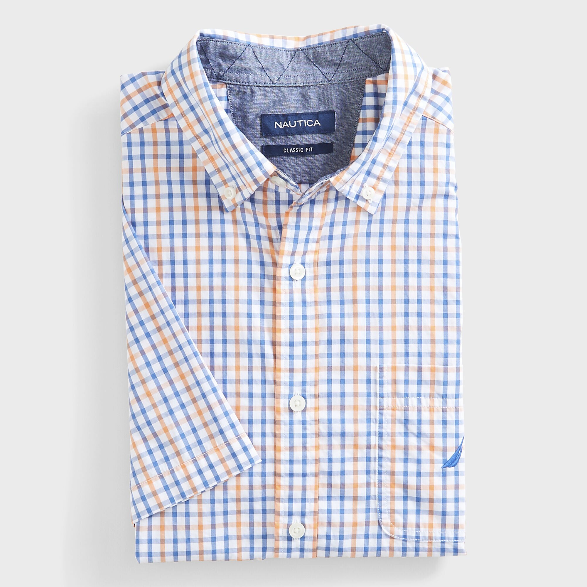 TATTERSALL SHORT SLEEVE SHIRT,Bright White,large