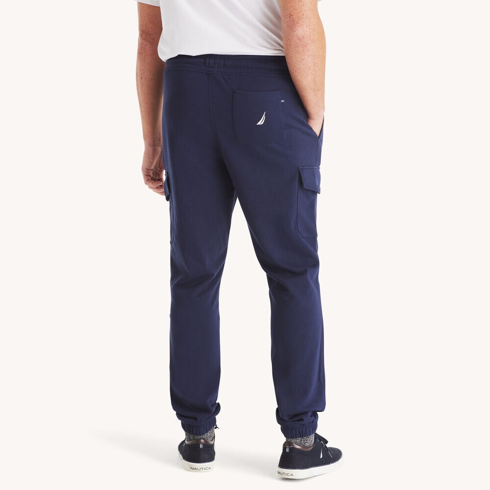 Big & Tall Cargo Jogger,Stellar Blue Heather,large