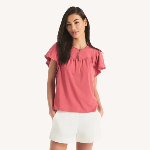 Flutter-Sleeve T-Shirt