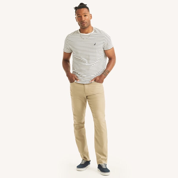 Linen Flat Front Pant