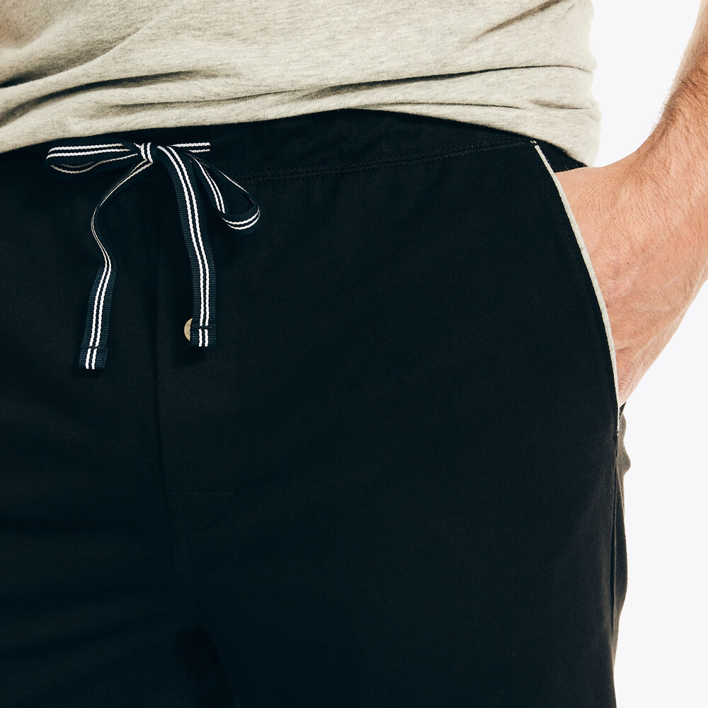 Solid Sleep Shorts,True Black,large