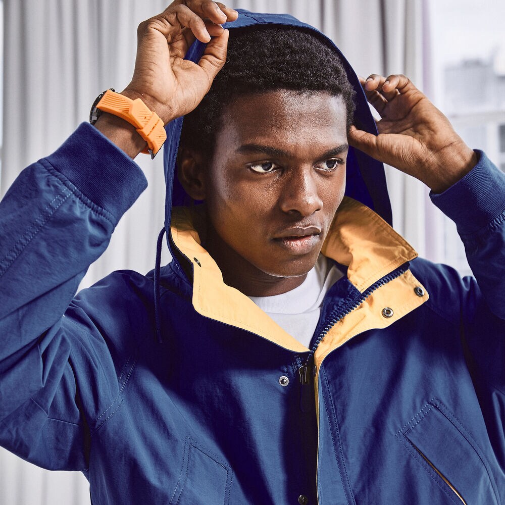 NAUTICA X URBAN NECESSITIES CHALLENGE JACKET,Lapis,large