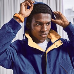 NAUTICA X URBAN NECESSITIES CHALLENGE JACKET,Lapis,large