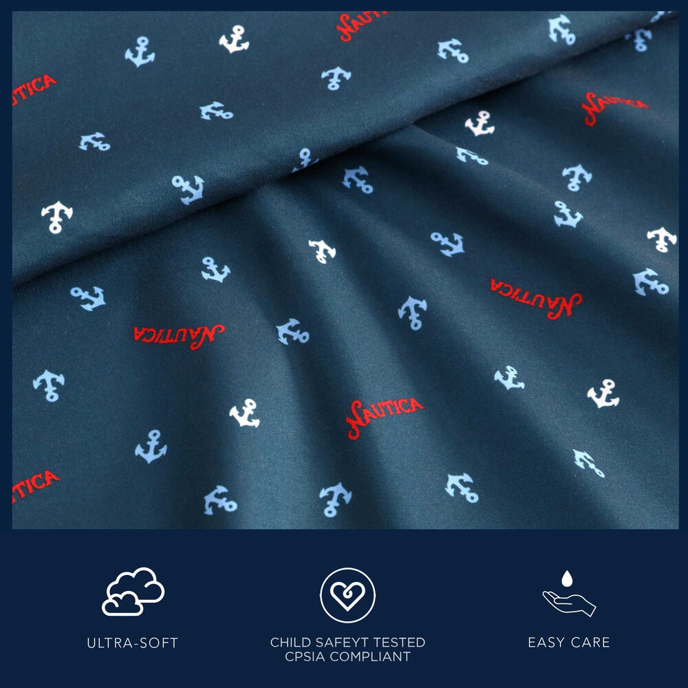 Jonesy Navy Twin Sheet Set,Bali Bliss,large
