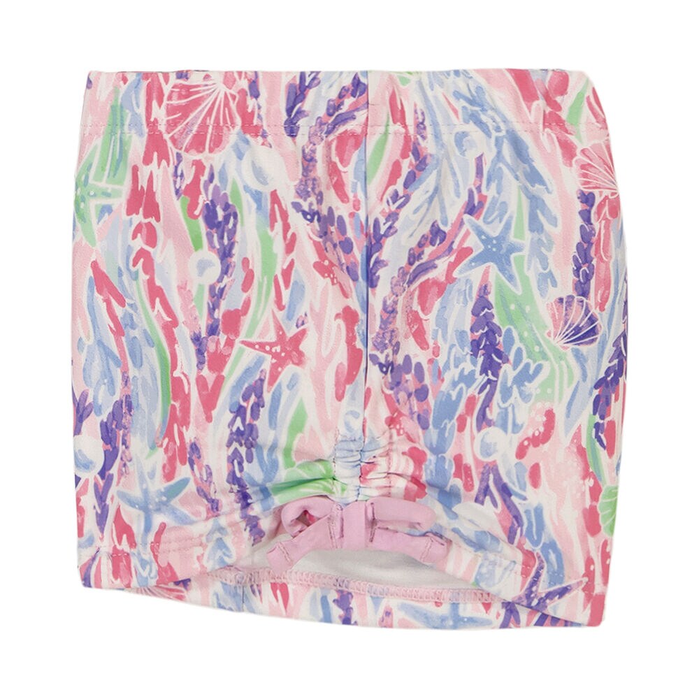Little Girls' Sea Life Tankini Set (4-6X),Tulip Pink.,large
