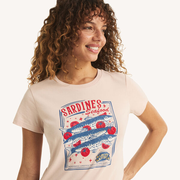 Foil Sardines Graphic T-Shirt